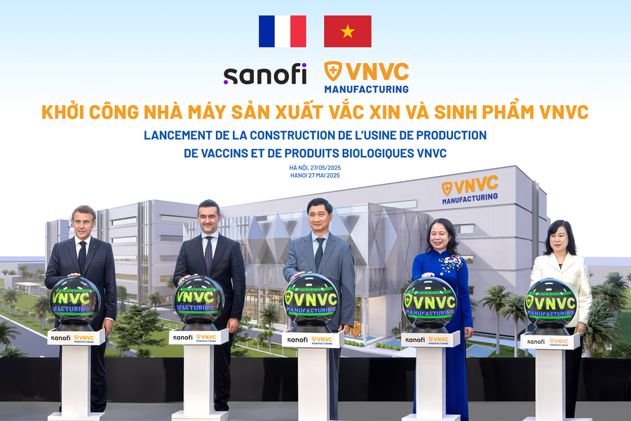 VNVC khởi công nhà máy Vắc xin và Sinh phẩm lớn nhất Việt Nam