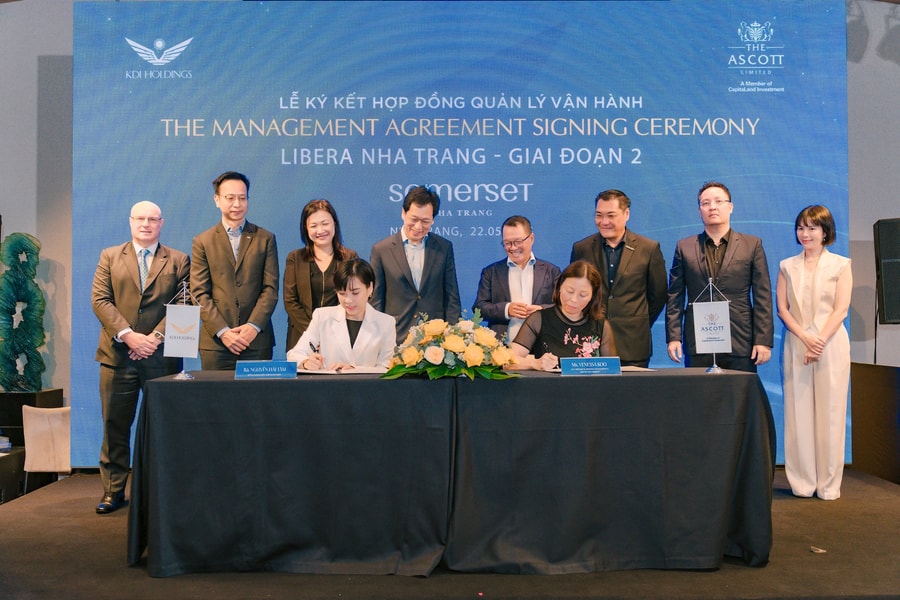 KDI Holdings “bắt tay” The Ascott Limited quản lý vận hành Somerset Nha Trang tại Libera Nha Trang - Giai đoạn 2