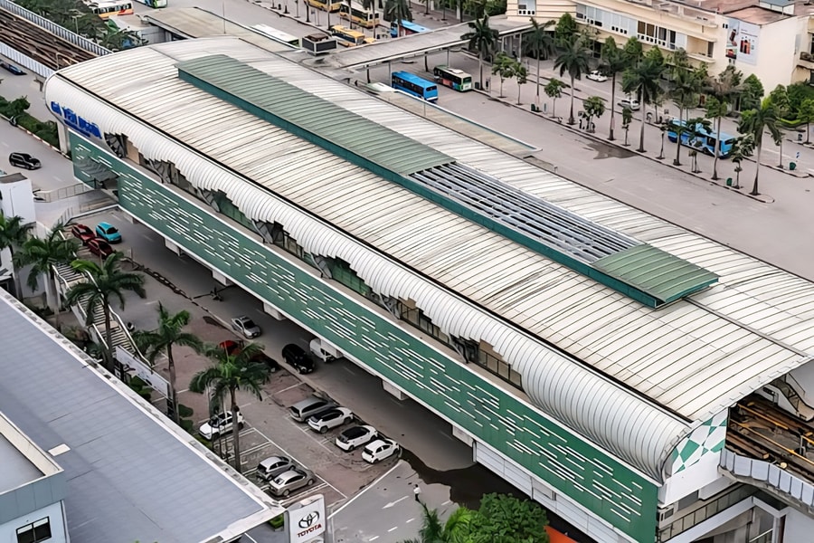 Khẩn trương sửa chữa mái che ga Yên Nghĩa và khắc phục sự cố trên tuyến đường sắt Cát Linh - Hà Đông