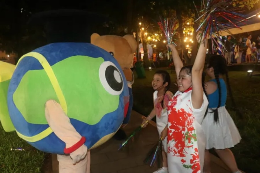 Đa sắc màu Lễ hội Thiếu nhi TP Hồ Chí Minh