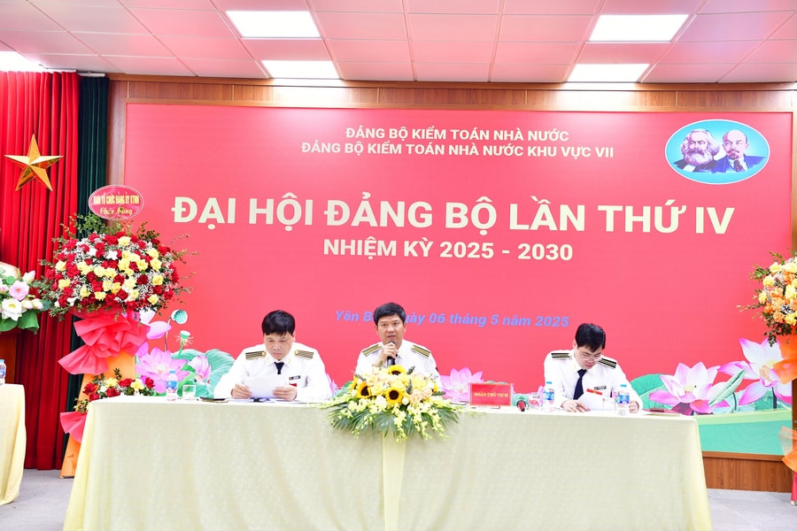 Đại hội Đảng bộ KTNN khu vực VII lần thứ IV