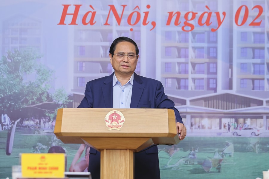Thủ tướng Phạm Minh Chính: 'Chỉ thêm không bớt' chỉ tiêu hoàn thành nhà ở xã hội