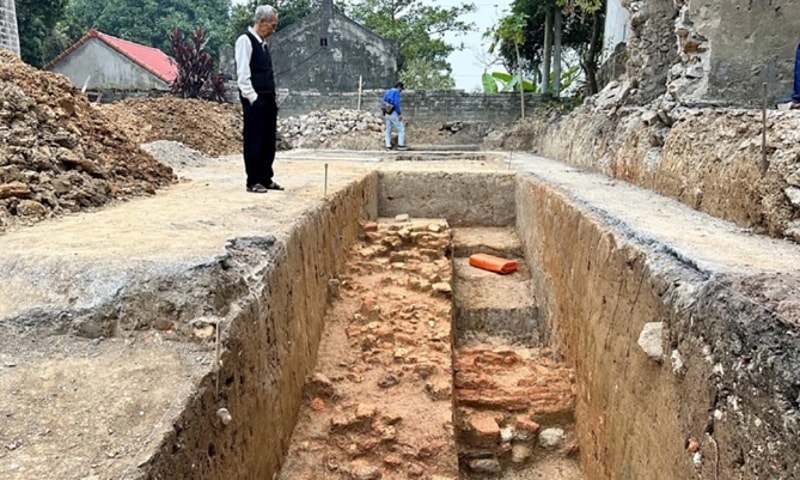 Mở rộng khai quật khảo cổ tường Thành Dền ở Ninh Bình