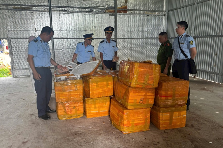 Quảng Ninh: Tạm giữ hơn 1 tấn trứng gà non không rõ nguồn gốc trong đợt cao điểm chống buôn lậu