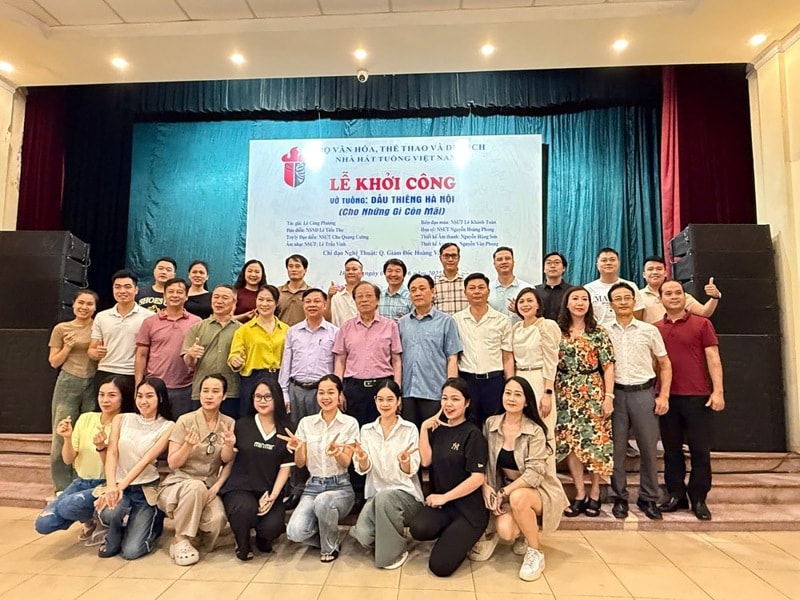 Nhà hát Tuồng Việt Nam dựng vở tuồng hiện đại ‘Dấu thiêng Hà Nội’