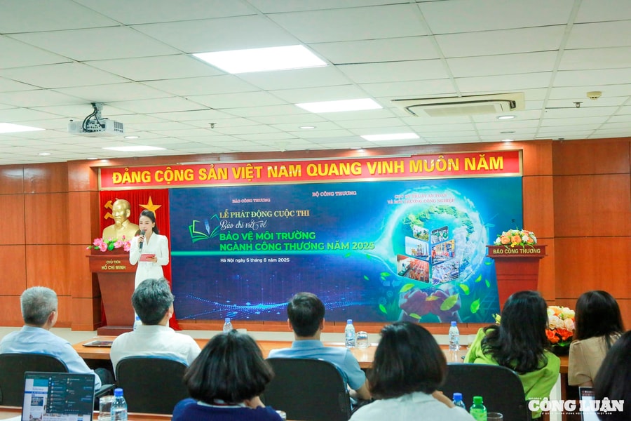 Phát động cuộc thi viết về bảo vệ môi trường ngành Công Thương năm 2025