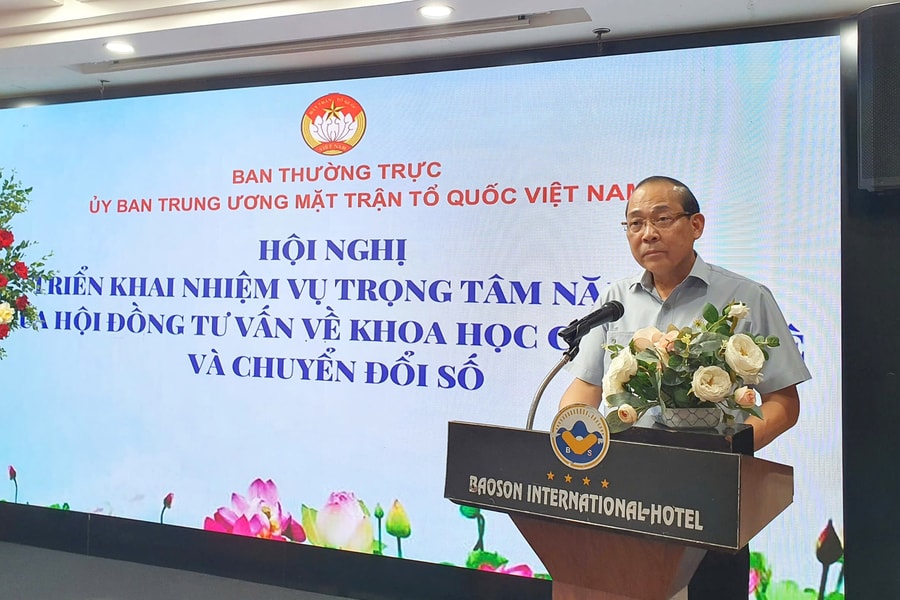 MTTQ Việt Nam triển khai nhiệm vụ tư vấn, phản biện về khoa học công nghệ và chuyển đổi số