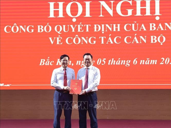 Ban Bí thư chuẩn y đồng chí Đinh Quang Tuyên giữ chức Phó Bí thư Tỉnh ủy Bắc Kạn