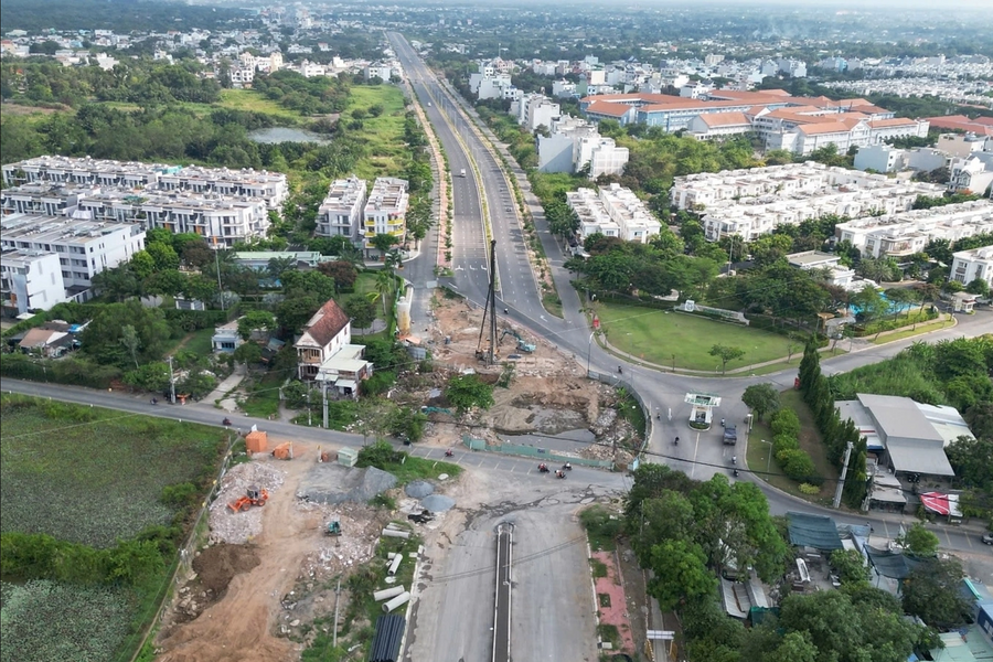 Long An đón làn sóng bất động sản mới khi tuyến đường nối TP.HCM với Cần Giuộc gần hoàn thiện?