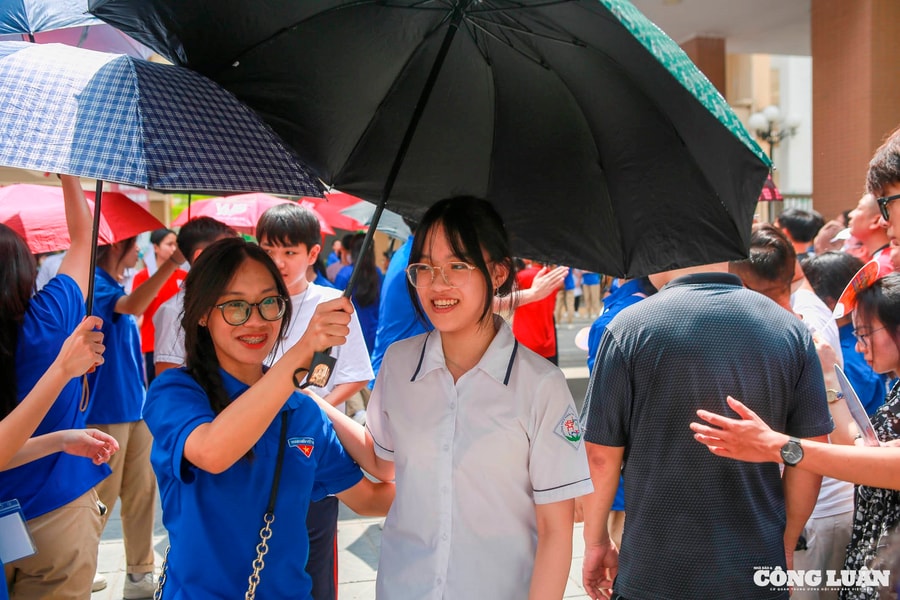 Kỳ thi vào lớp 10 THPT ở Hà Nội, chiều tối sẽ có mưa rào và dông