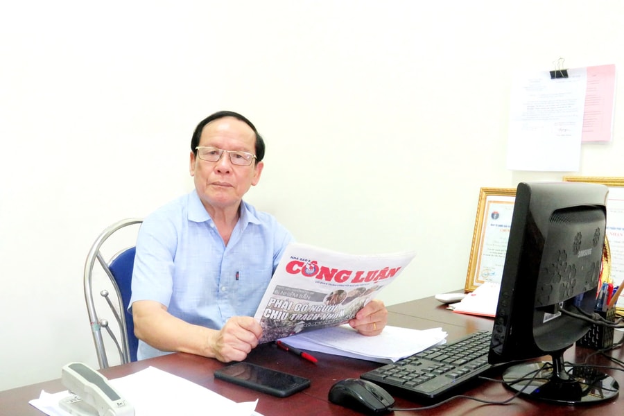 Nhà báo Nguyễn Khắc Hiển: Hơn nửa thế kỷ viết bằng trái tim và trách nhiệm