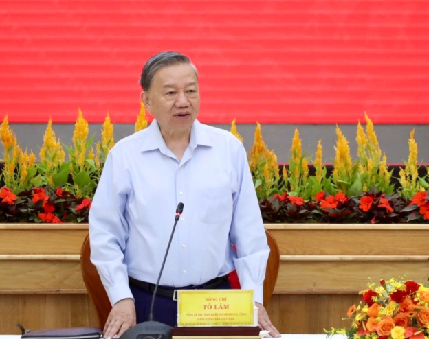 Tổng Bí thư Tô Lâm làm việc với Tỉnh ủy Lâm Đồng, Bình Thuận, Đắk Nông