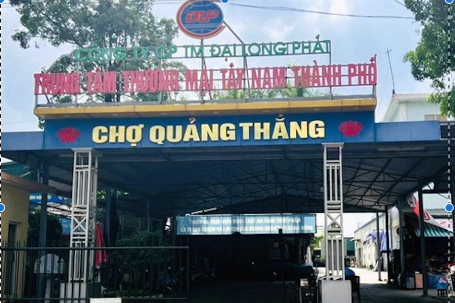 Công an đề nghị Thanh Hóa cung cấp hồ sơ tài liệu chợ Quảng Thắng