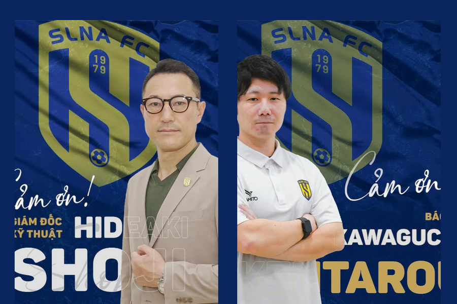 Sông Lam Nghệ An bất ngờ chia tay hai chuyên gia Nhật Bản