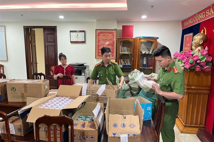 Công ty Dược phẩm Abi Pharma sản xuất hàng nghìn hộp thực phẩm bảo vệ sức khỏe chưa được cấp phép