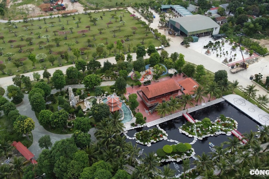 Cận cảnh khu sinh thái không phép có liên quan đến Tuấn “thần đèn”