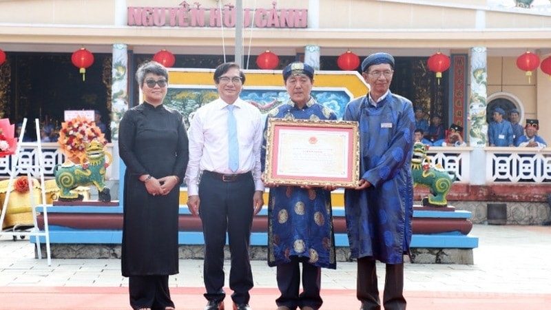 Lễ giỗ Lễ Thành hầu Nguyễn Hữu Cảnh được công nhận Di sản quốc gia