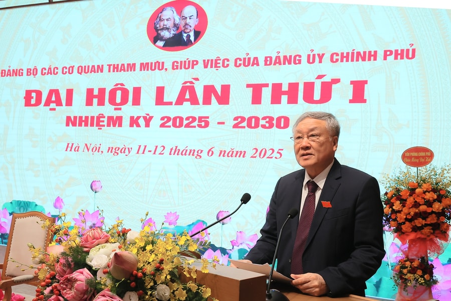 Tham mưu nhanh, đúng, trúng về công tác xây dựng đảng trong Đảng bộ Chính phủ