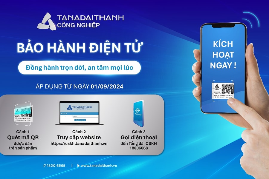 Lợi ích thiết thực - Bảo hành điện tử đồng hành cùng khách hàng suốt vòng đời sản phẩm