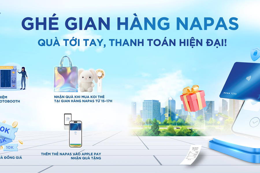 Napas mang đến nhiều hoạt động mới mẻ, thú vị tại chuỗi sự kiện Ngày Không Tiền Mặt 2025