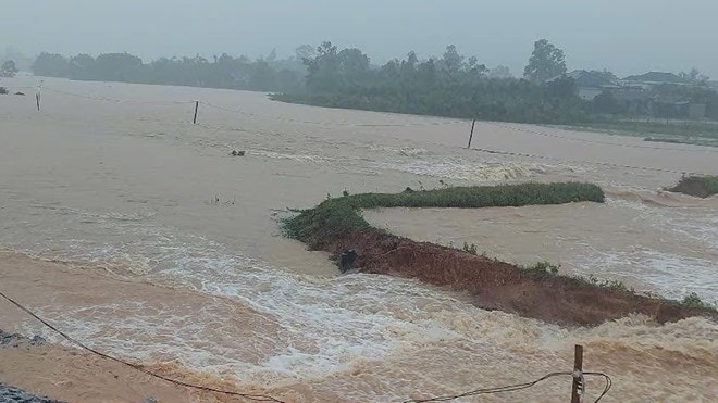 Thông tin vỡ đập Dạ Lam là chưa chính xác