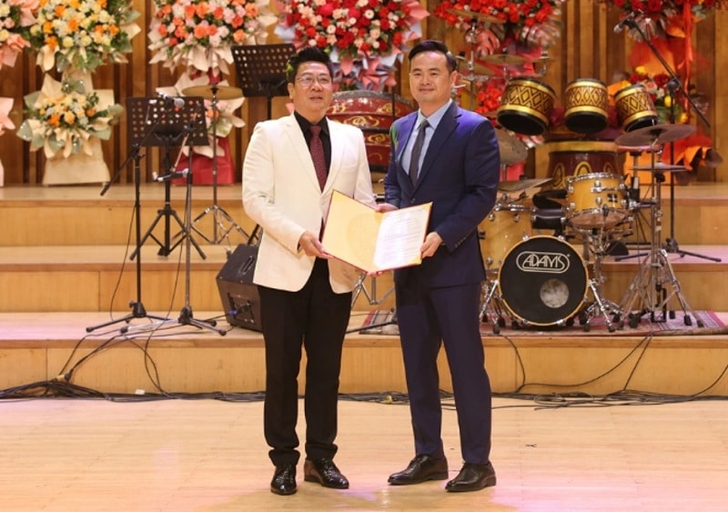 NSND Quốc Hưng giữ chức Giám đốc Học viện Âm nhạc Quốc gia Việt Nam