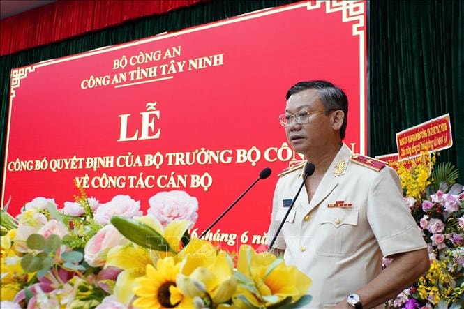 Thiếu tướng Vũ Như Hà giữ chức Giám đốc Công an tỉnh Tây Ninh