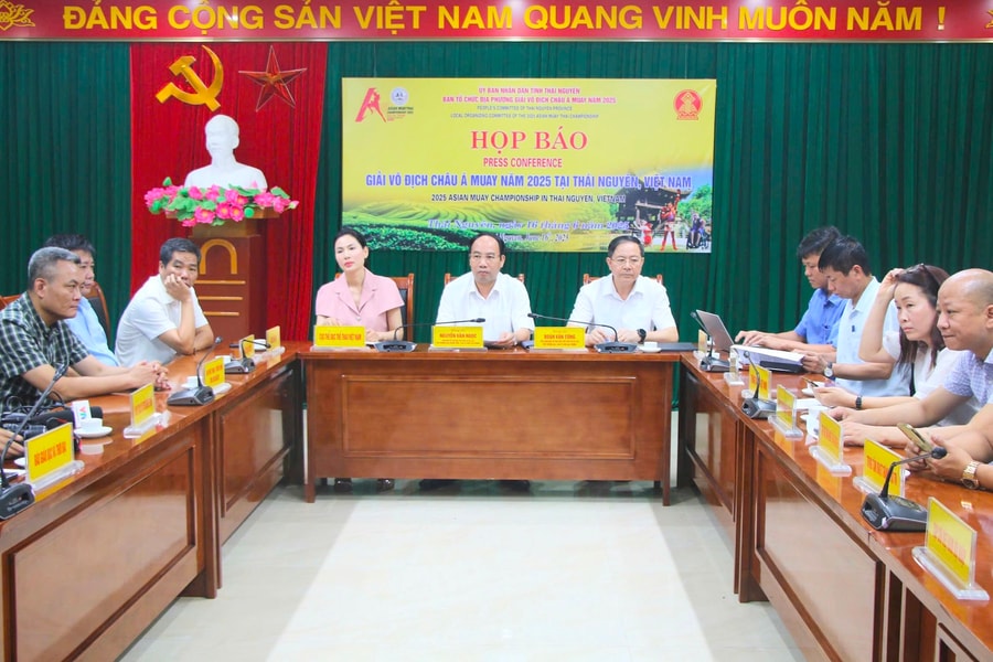 Thái Nguyên lần đầu tiên đăng cai Giải Vô địch Châu Á Muay 2025