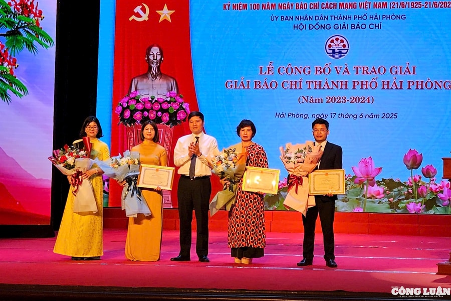 33 tác phẩm đạt giải Báo chí Hải Phòng