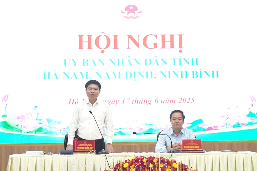 Hà Nam, Nam Định, Ninh Bình thống nhất Đề án hợp nhất các sở và cơ quan tương đương trực thuộc UBND tỉnh