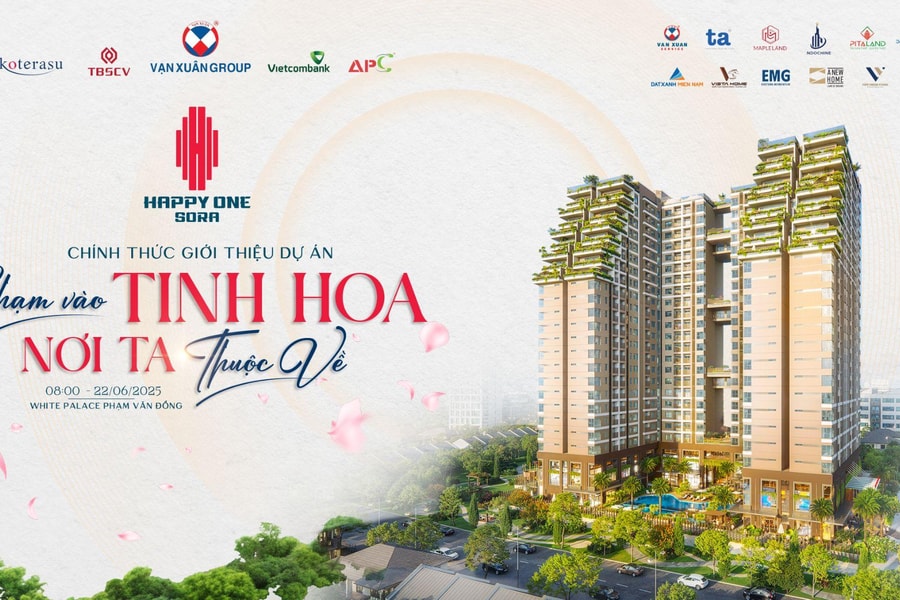 Happy One Sora ra mắt: "Hàng hiếm" khu Đông giá quanh ngưỡng 50 triệu đồng/m2