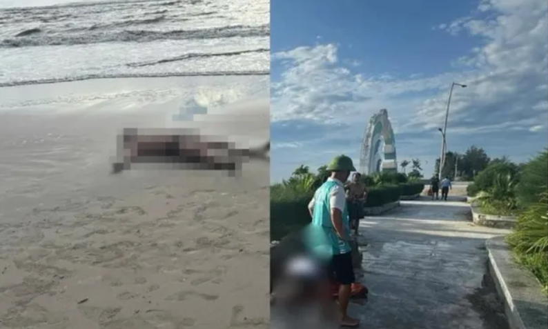 Hai người cao tuổi tử vong nghi do đột quỵ tại bãi biển ở Hà Tĩnh