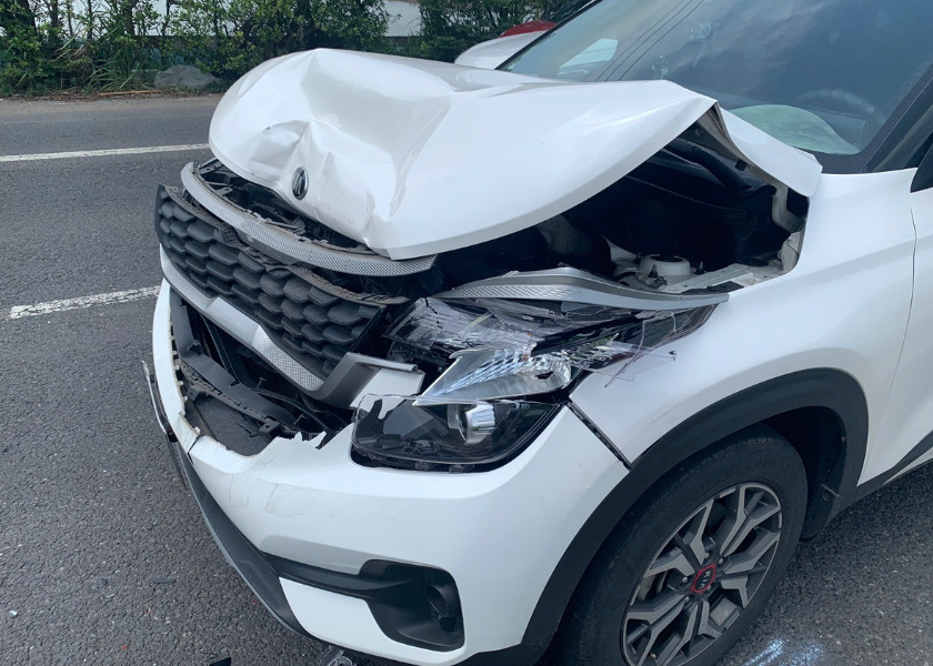 Va chạm liên hoàn giữa 6 ô tô trên quốc lộ 51, cửa ngõ Vũng Tàu ùn tắc