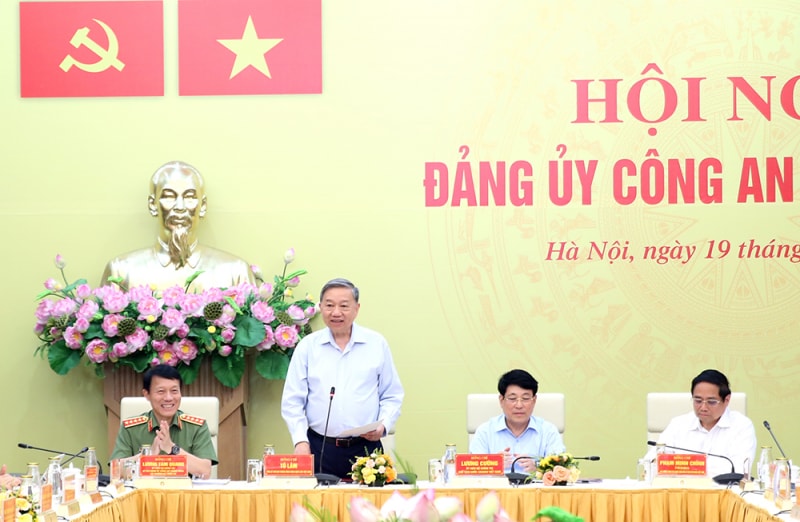 Tổng Bí thư Tô Lâm: Lực lượng Công an phải là điểm tựa vững chắc trong giai đoạn đất nước chuyển mình
