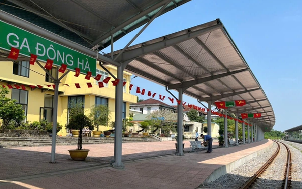 Từ 1/7, đường sắt chạy đôi tàu giữa TP Đông Hà với TP Đồng Hới
