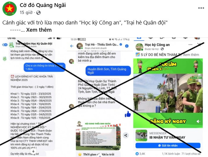 Bị lừa 2,7 tỷ đồng khi đăng ký trại hè cho con qua mạng