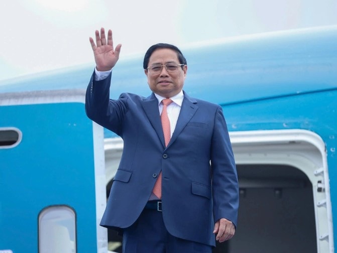 Thủ tướng Phạm Minh Chính lên đường dự Hội nghị WEF 16 Thiên Tân và làm việc tại Trung Quốc