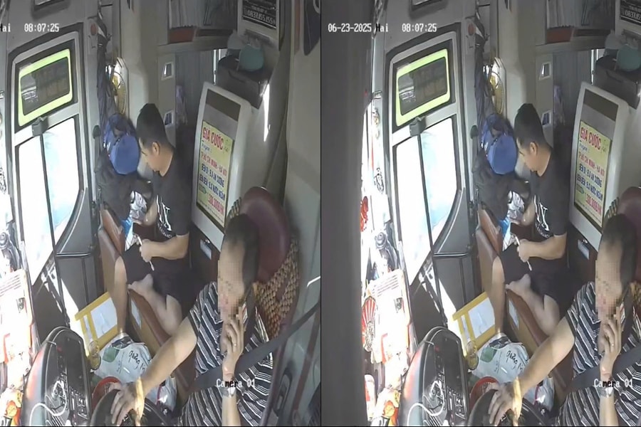 Nhiều trường hợp sử dụng điện thoại khi điều khiển phương tiện trên cao tốc