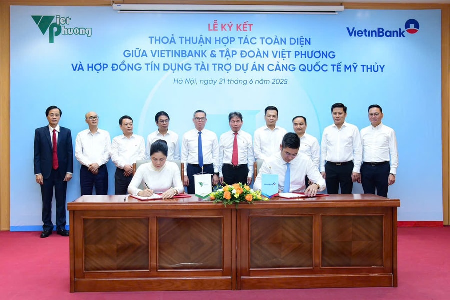 VietinBank và Công ty Cổ phần Tập đoàn Đầu tư Việt Phương hợp tác toàn diện