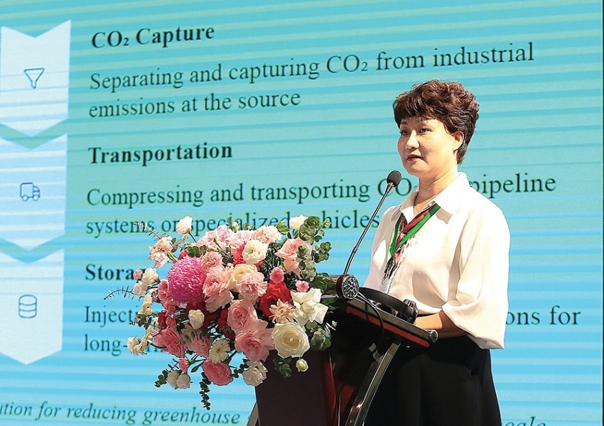 Tiến Sĩ Nguyễn Diệu Nương Petrovietnam đi đầu về công nghệ xanh CCS