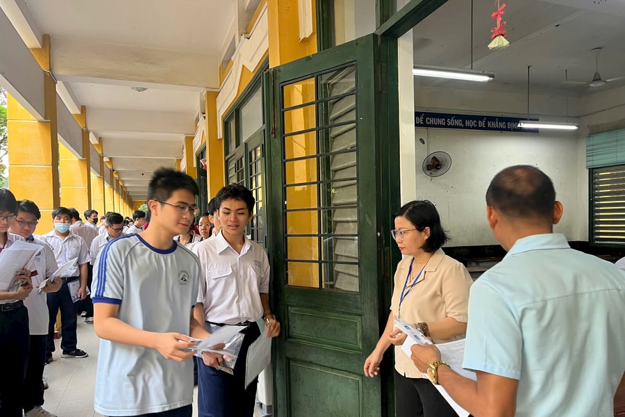 TP HCM không phát hiện thí sinh vi phạm quy chế trong ngày đầu