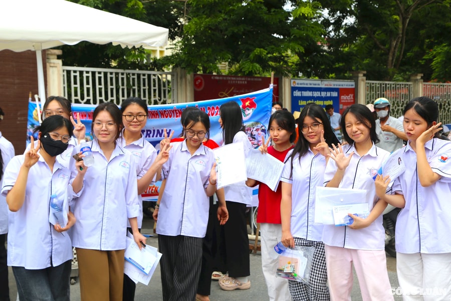 Thanh Hoá: Nhiều cảm xúc sau buổi thi môn tự chọn