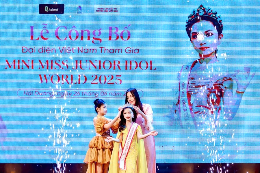 Lê Ngọc Minh Giang - Mẫu nhí đến từ Hải Dương đi thi quốc tế tại Thái Lan