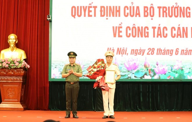 Đại tá Lê Văn Tuân giữ chức Phó Giám đốc Công an TP Hà Nội