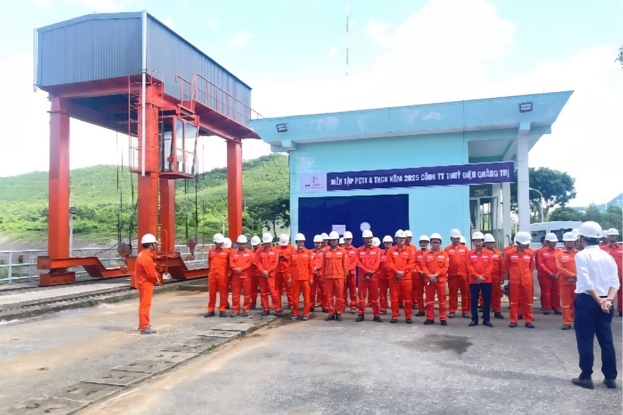 Công ty Thủy điện Quảng Trị ứng phó với diễn biến phức tạp của thời tiết