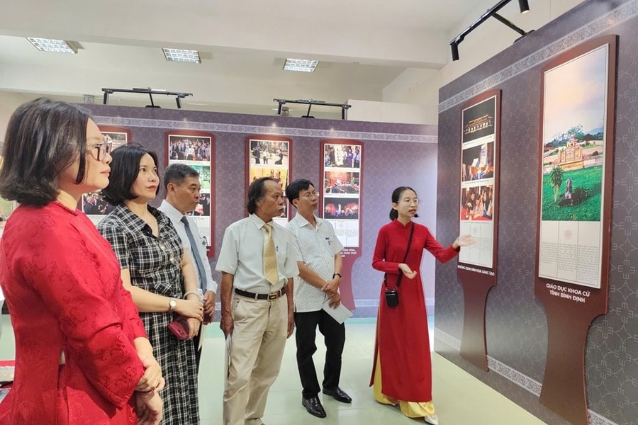 Giới thiệu hệ thống giáo dục, khoa cử thời xưa đến công chúng Bình Định