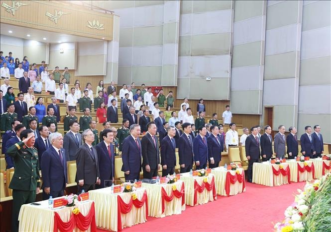 Tổng Bí thư Tô Lâm dự kỷ niệm 110 năm Ngày sinh Tổng Bí thư Nguyễn Văn Linh