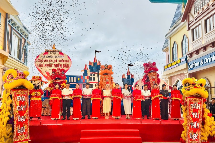 Hải Phòng có thêm một công viên vui chơi giải trí đa sắc màu