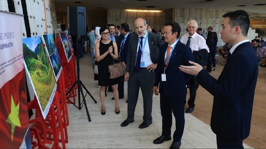 Triển lãm ảnh về những giá trị nhân văn của Việt Nam tại Liên hợp quốc