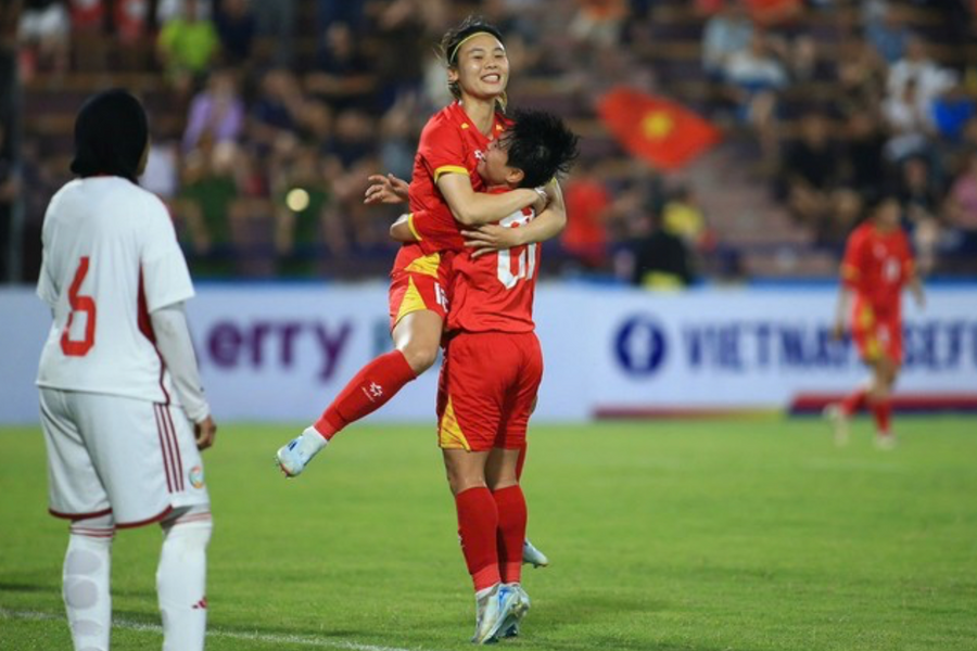 Thắng đậm UAE 6-0, đội tuyển nữ Việt Nam tiến gần chung kết Asian Cup nữ 2026